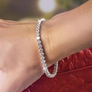 Love Diamond Tennis Bracelet